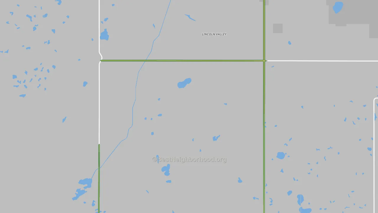 Sheridan County, ND Map of Noise Levels in Sheridan County