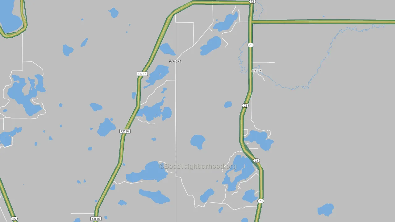Silica, MN Map of Noise Levels in Silica