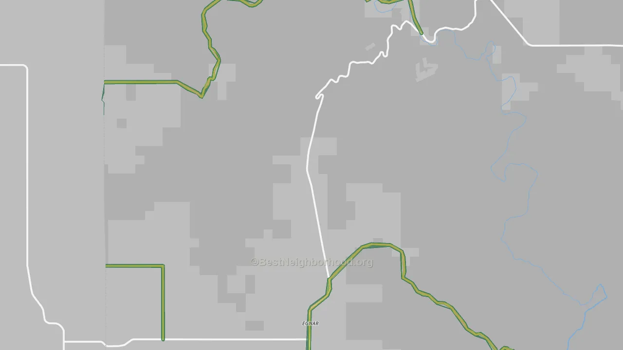 Slick Rock, CO Map of Noise Levels in Slick Rock
