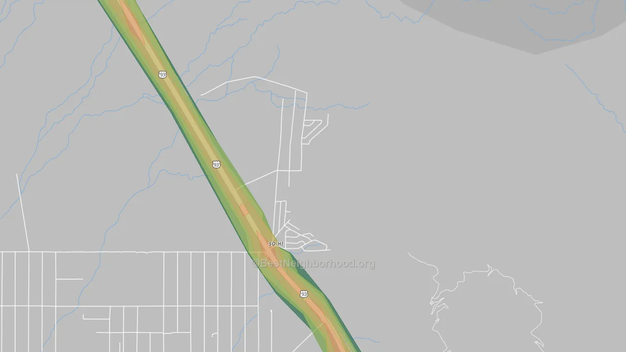 So-Hi, AZ Map of Noise Levels in So-Hi