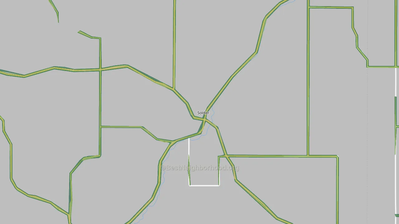 Soldier, IA Map of Noise Levels in Soldier