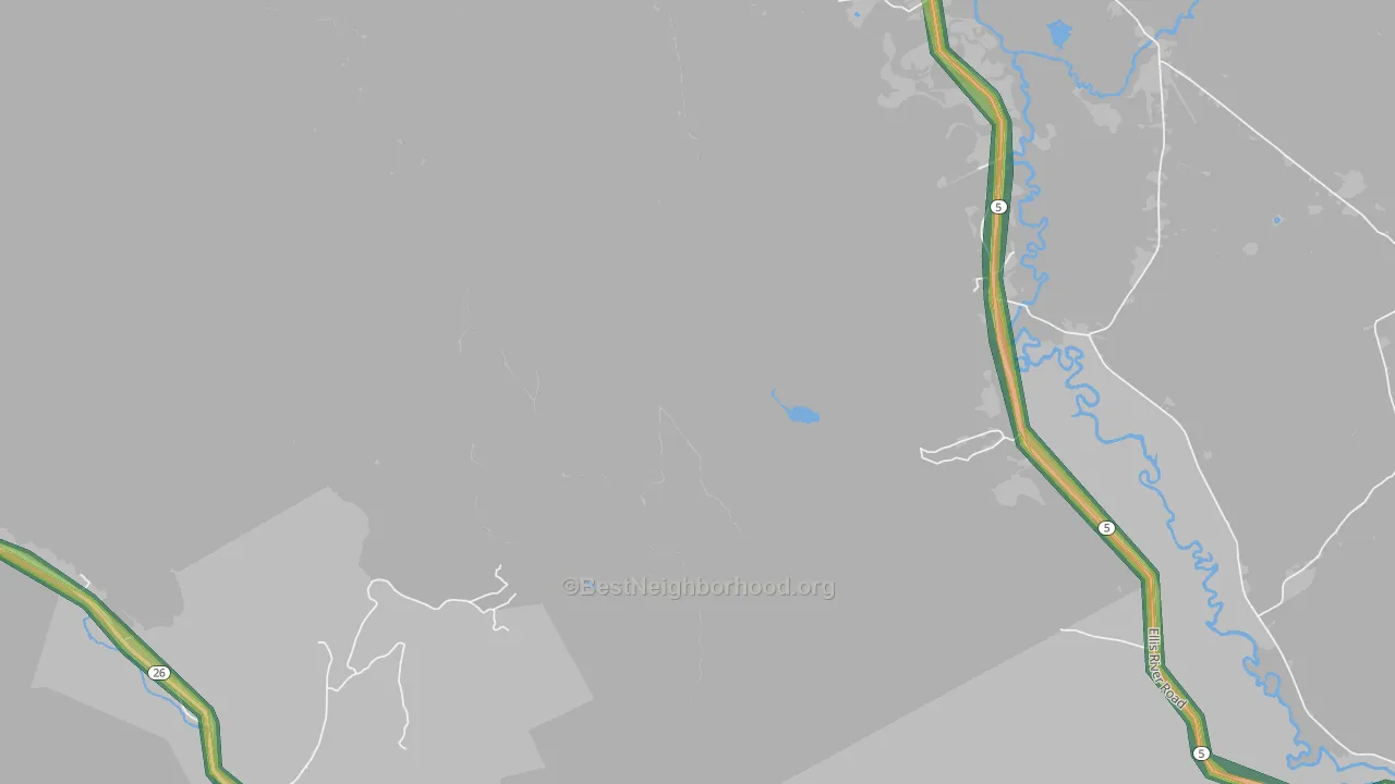 South Andover, ME Map of Noise Levels in South Andover