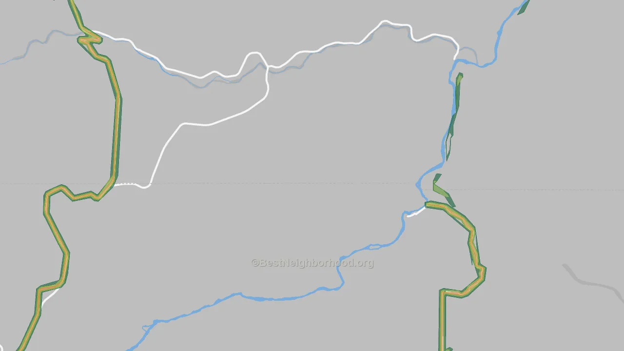 South Junction, OR Map of Noise Levels in South Junction