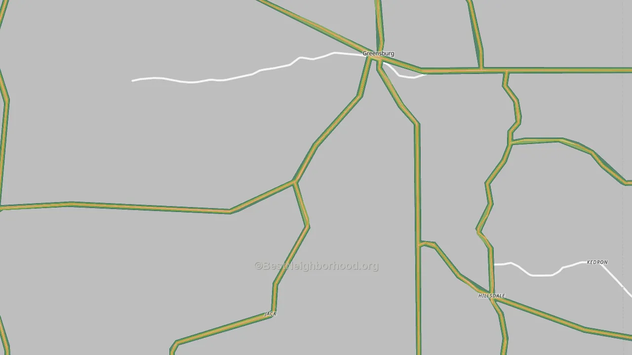 St. Helena Parish, LA Map of Noise Levels in St. Helena Parish