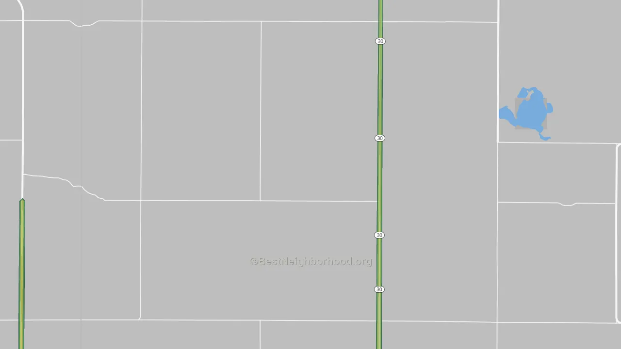 St. Paul, ND Map of Noise Levels in St. Paul