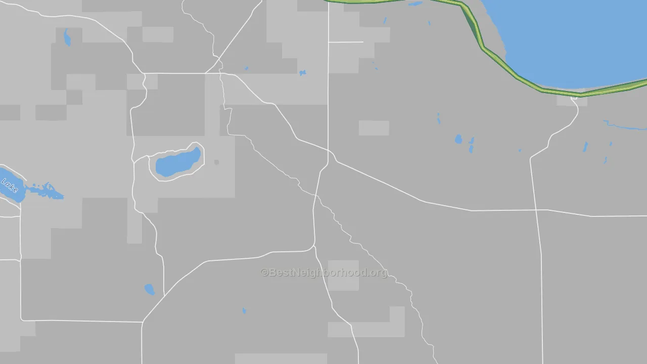 Strongs, MI Map of Noise Levels in Strongs