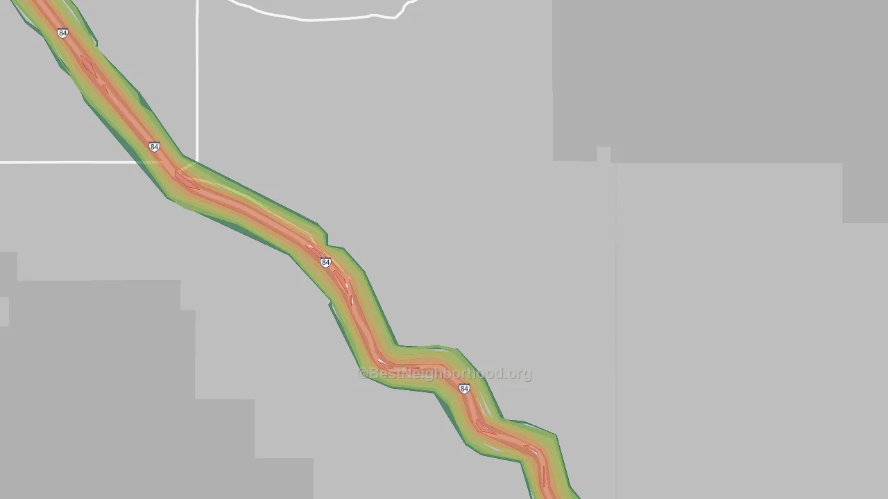 Sublett, ID Map of Noise Levels in Sublett