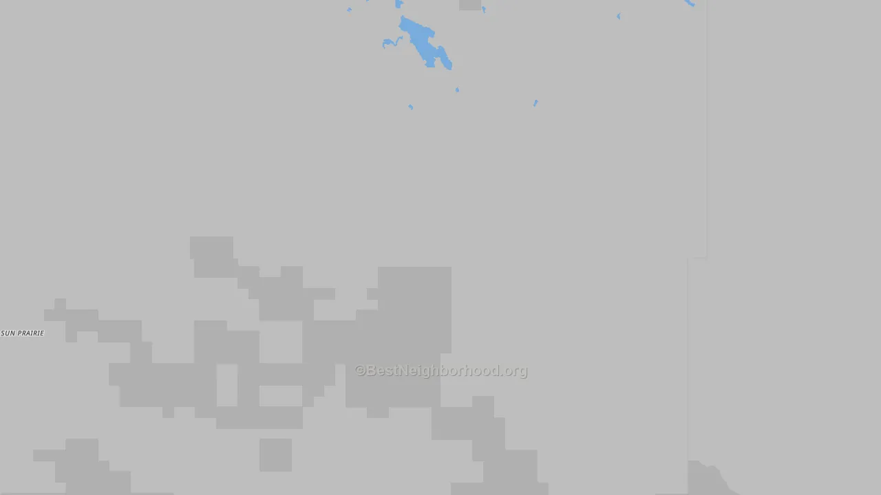 Sun Prairie, MT Map of Noise Levels in Sun Prairie