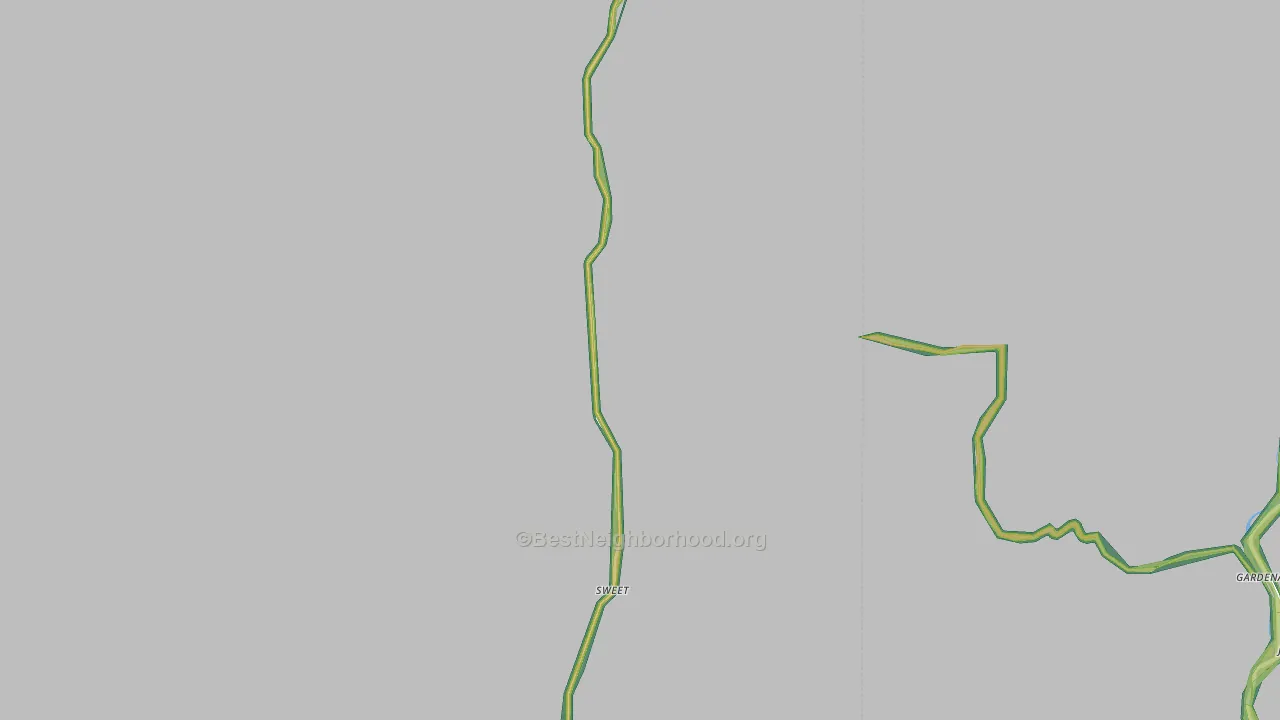 Sweet, ID Map of Noise Levels in Sweet