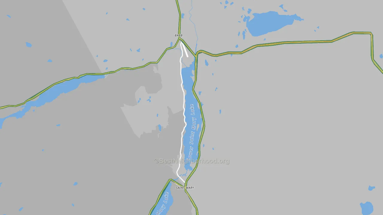 Swiftcurrent, MT Map of Noise Levels in Swiftcurrent