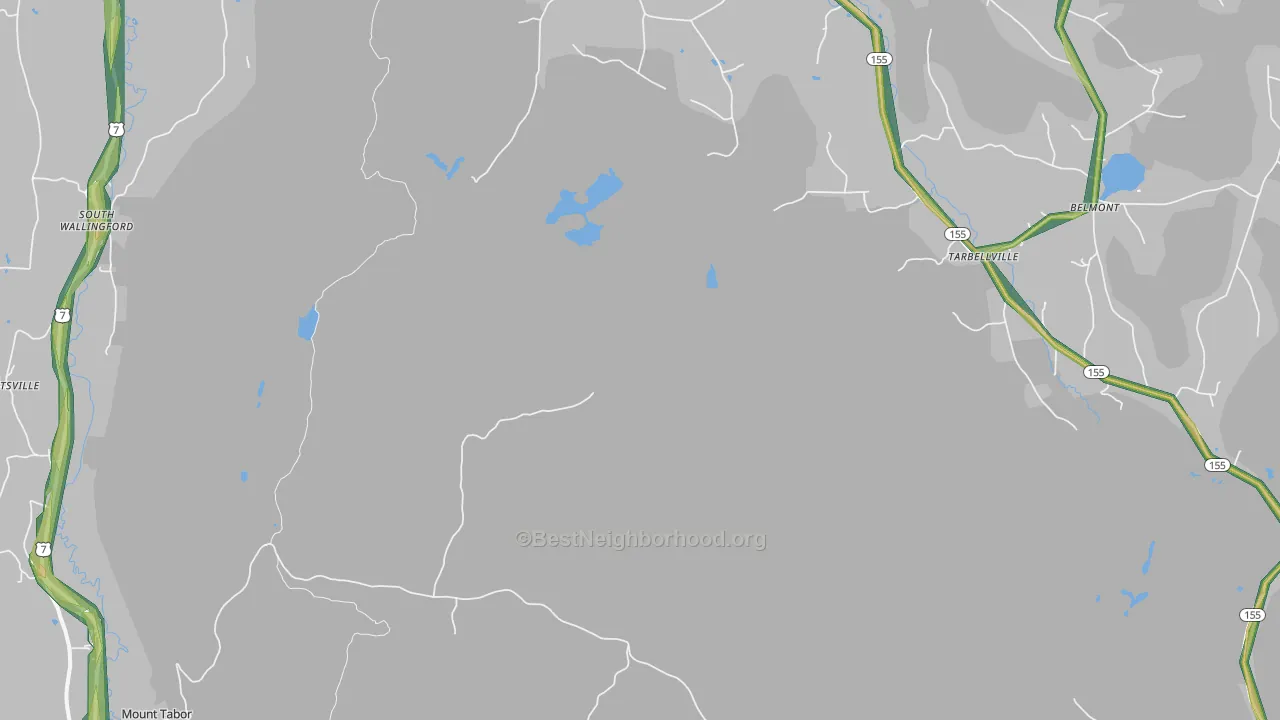 Tarbellville, VT Map of Noise Levels in Tarbellville