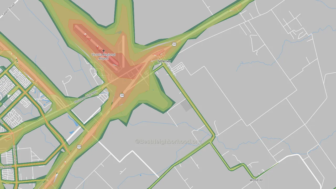 Telferner, TX Map of Noise Levels in Telferner