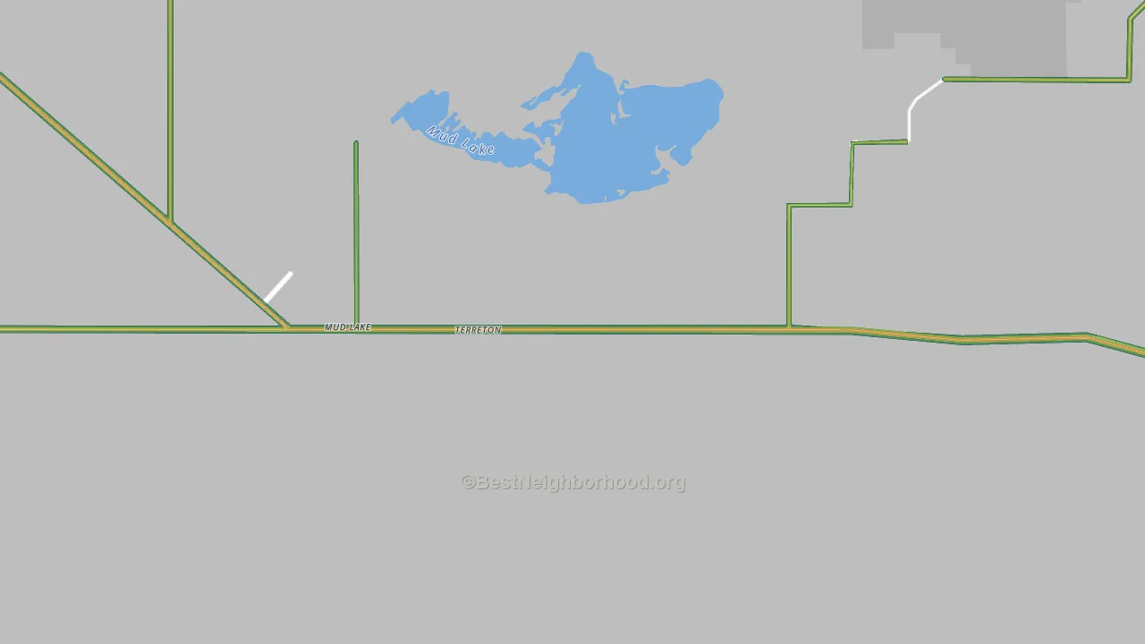 Terreton, ID Map of Noise Levels in Terreton