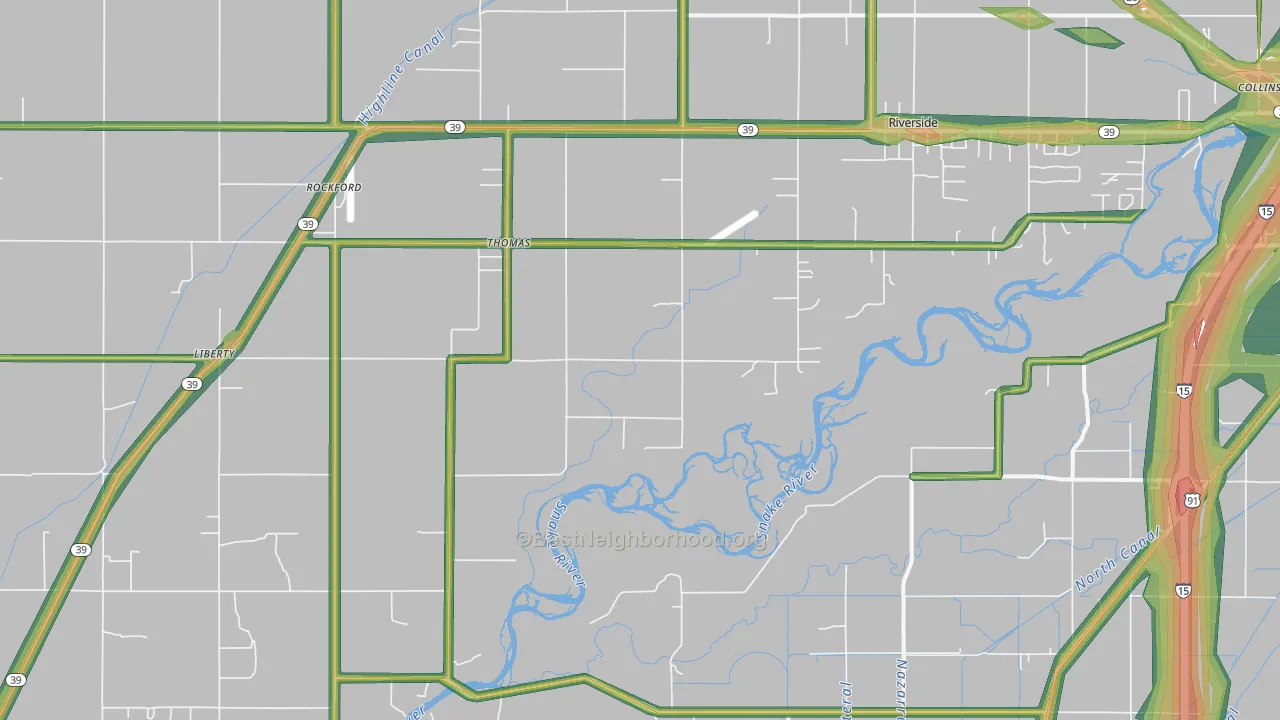 Thomas, ID Map of Noise Levels in Thomas