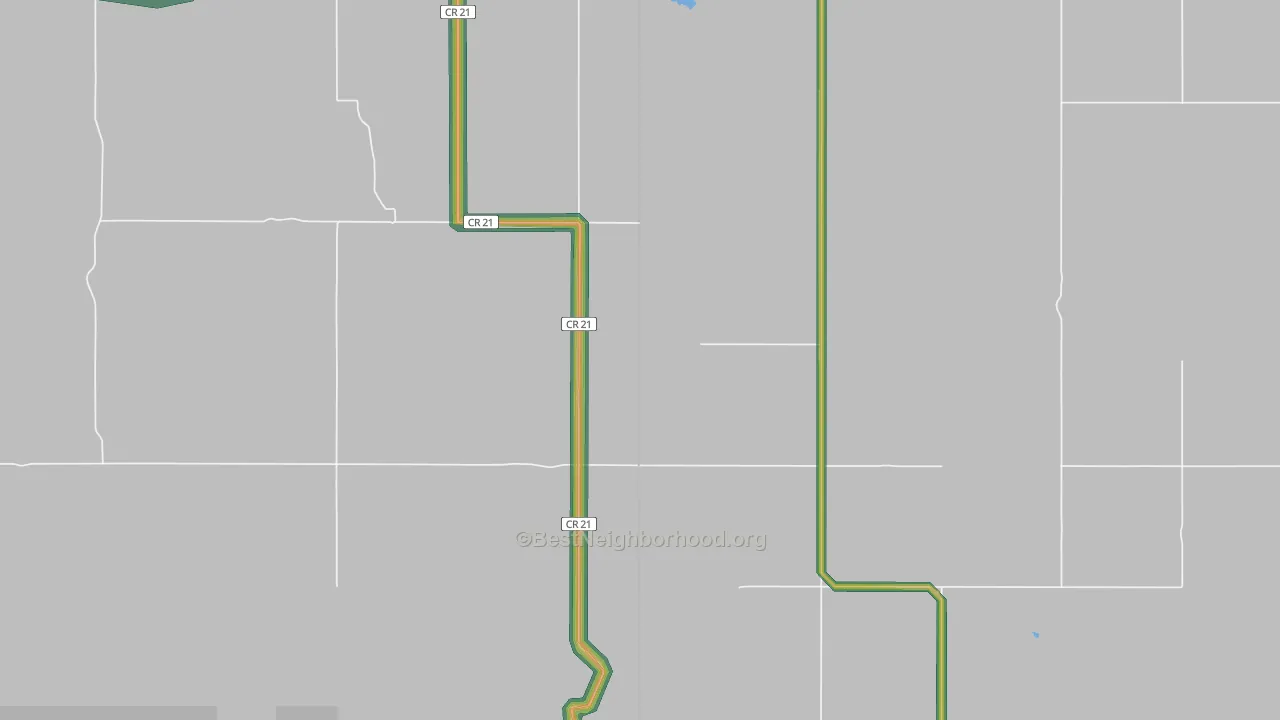 Thunder Hawk, SD Map of Noise Levels in Thunder Hawk