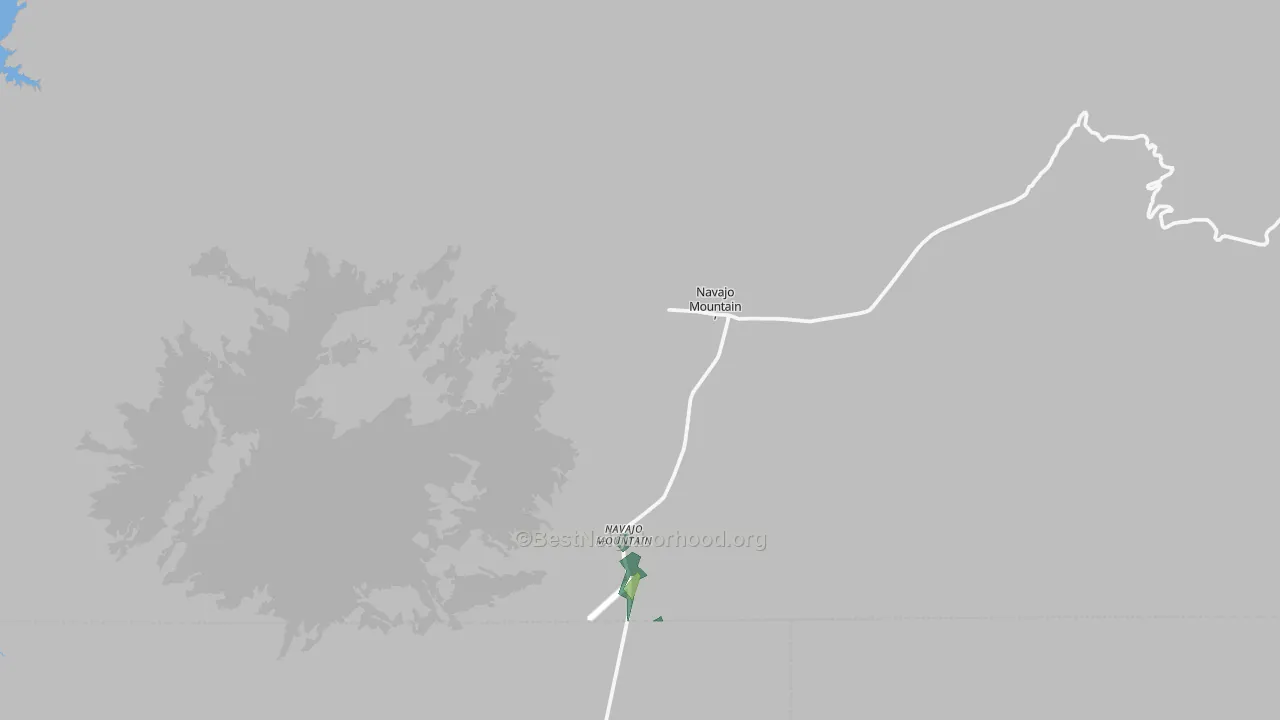 Tonalea, UT Map of Noise Levels in Tonalea