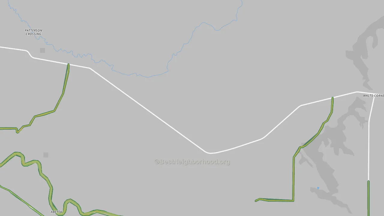 Trinchera, CO Map of Noise Levels in Trinchera