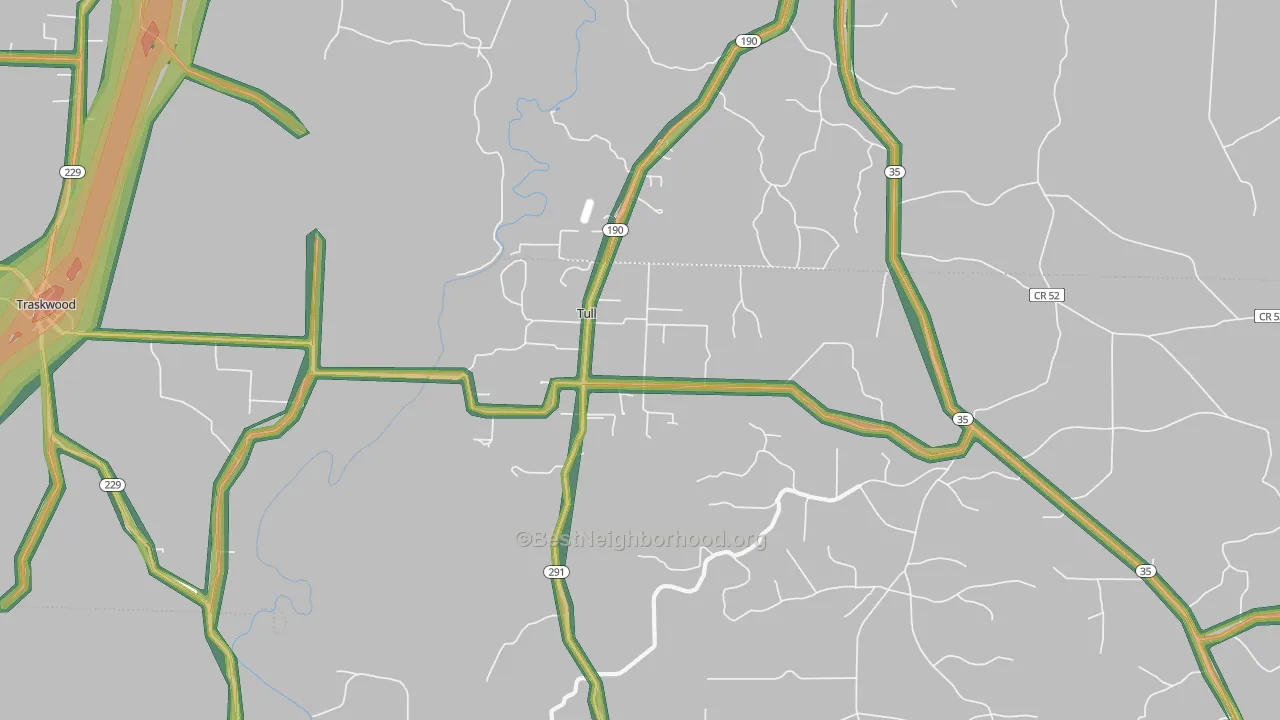 Tull, AR Map of Noise Levels in Tull