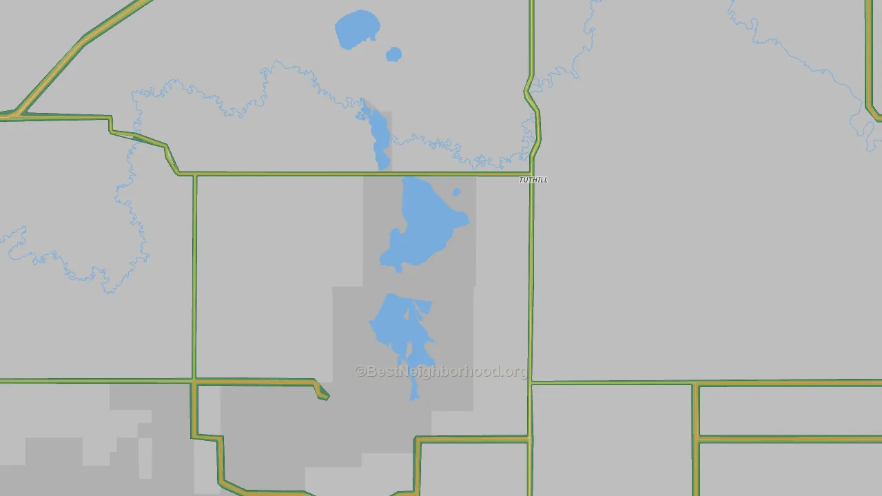 Tuthill, SD Map of Noise Levels in Tuthill