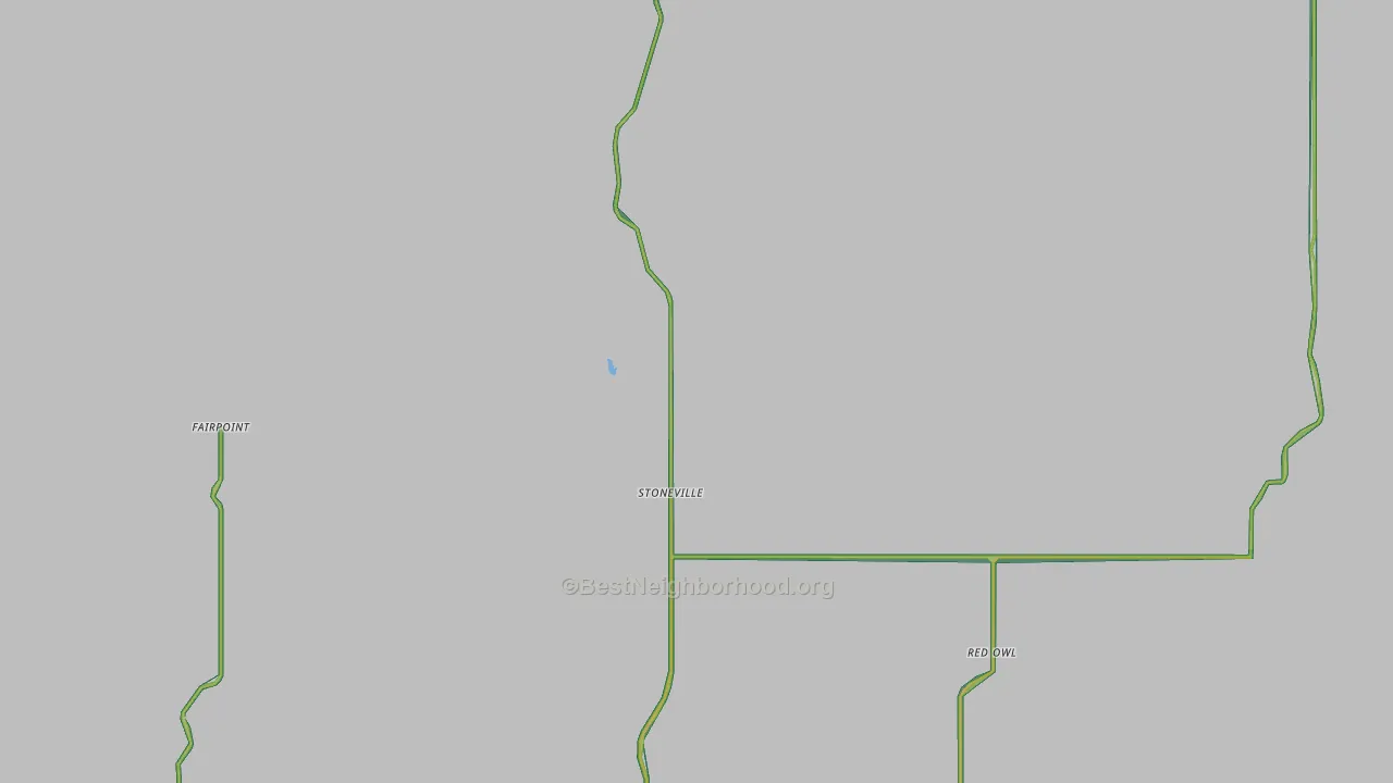 Union Center, SD Map of Noise Levels in Union Center