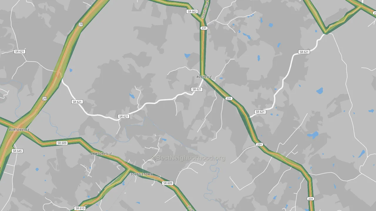 Uno, VA Map of Noise Levels in Uno