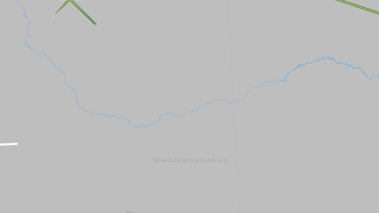 Valley Wells, TX Map of Noise Levels in Valley Wells