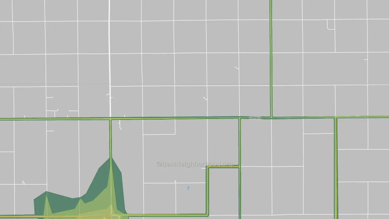 Varner, KS Map of Noise Levels in Varner