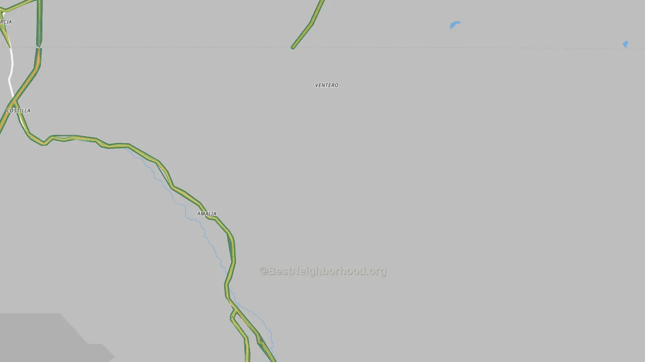 Ventero, NM Map of Noise Levels in Ventero