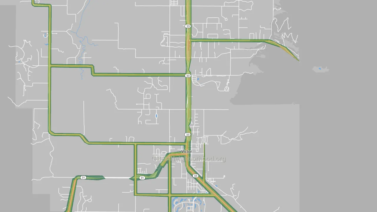 Victor, ID Map of Noise Levels in Victor