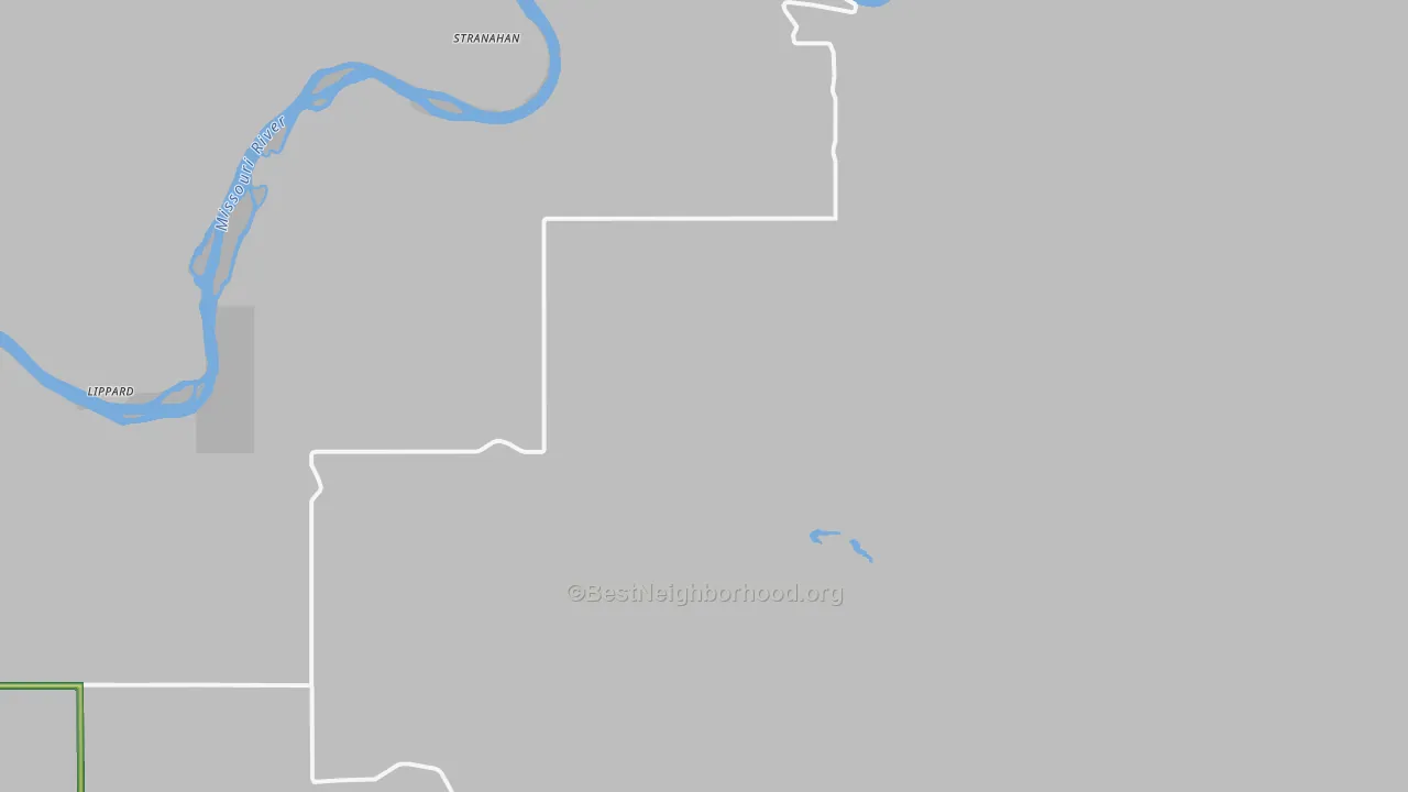 Virgelle, MT Map of Noise Levels in Virgelle