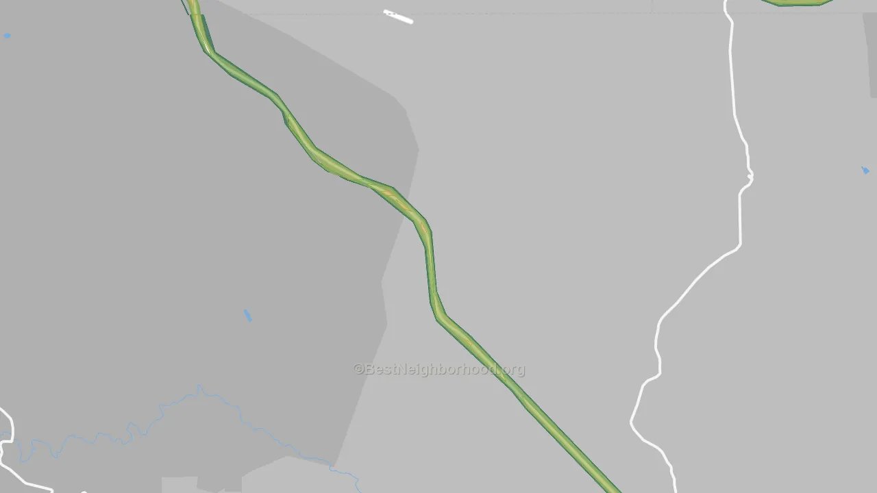 Virginia Dale, CO Map of Noise Levels in Virginia Dale
