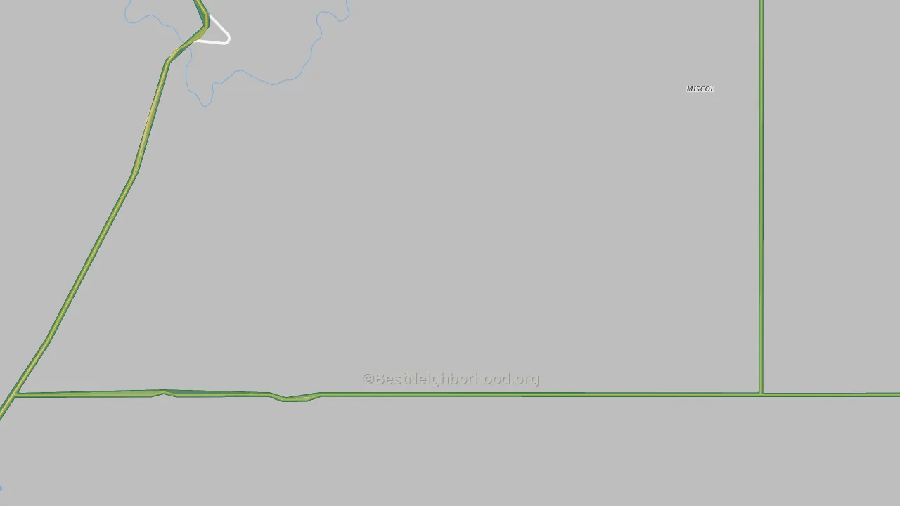 Walker, SD Map of Noise Levels in Walker