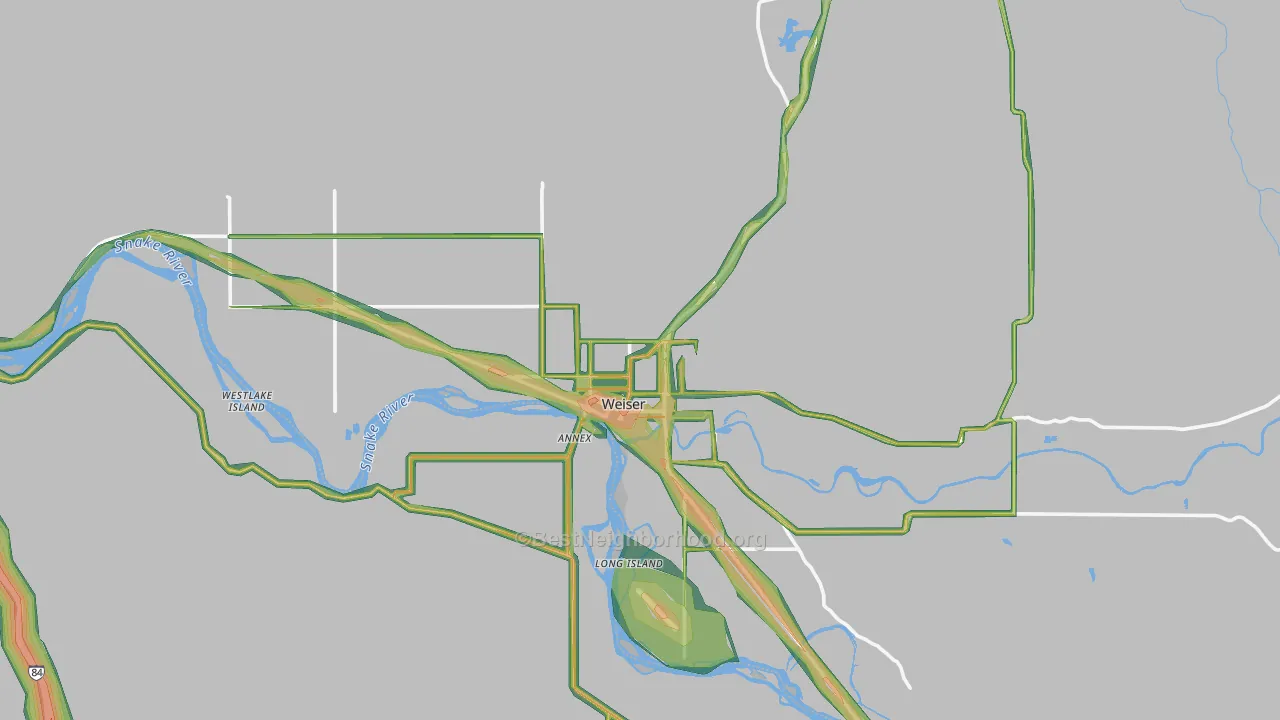 Weiser, ID Map of Noise Levels in Weiser
