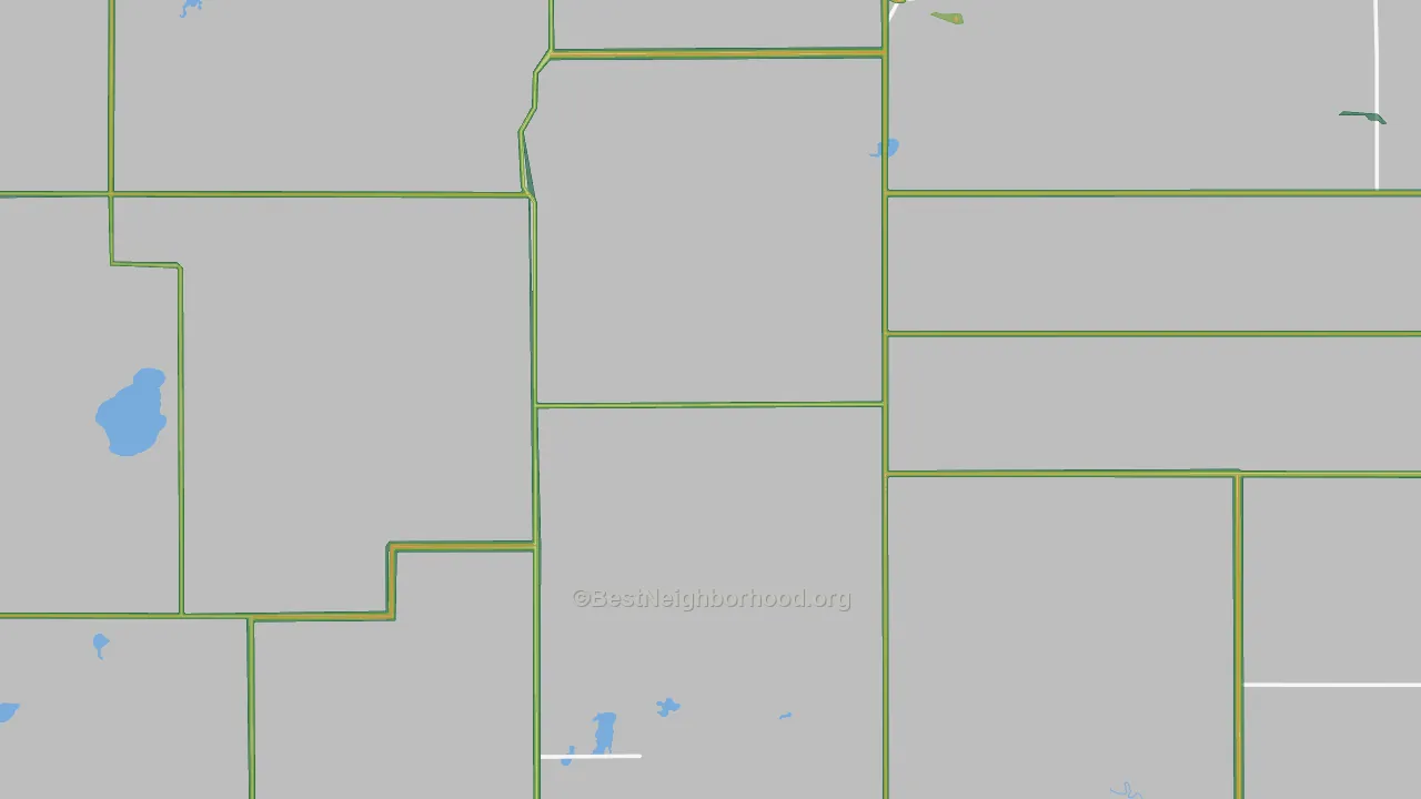 Wessington, SD Map of Noise Levels in Wessington