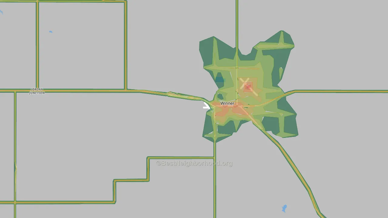 Wewela, SD Map of Noise Levels in Wewela