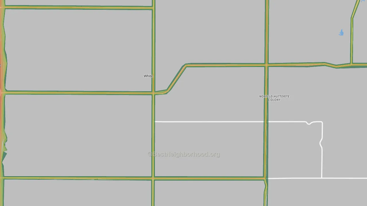 White, SD Map of Noise Levels in White