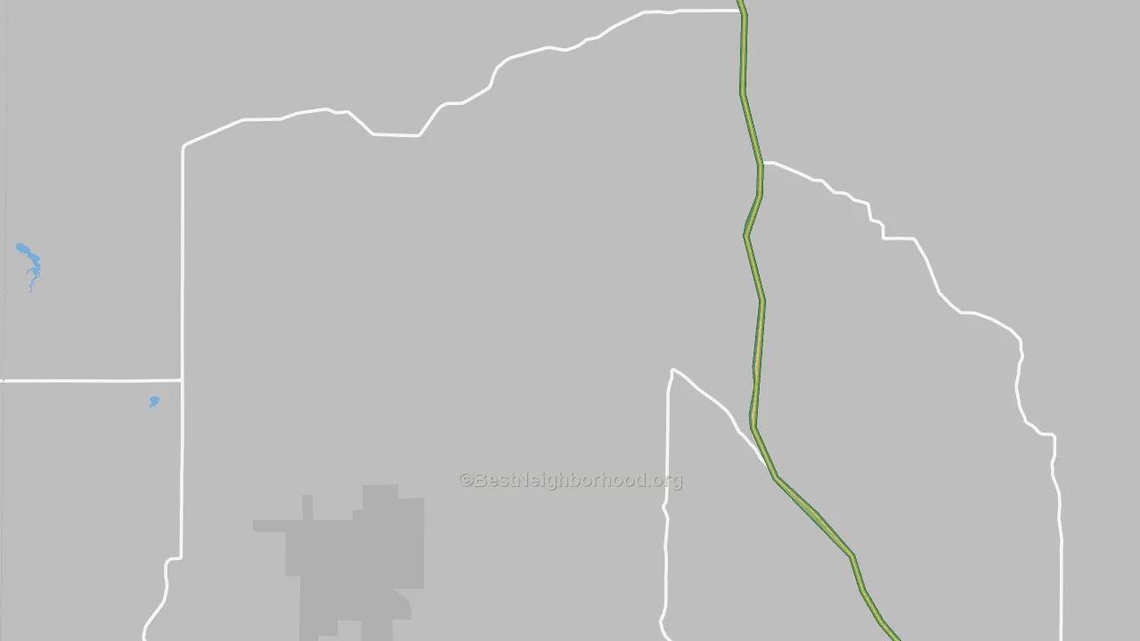 Whiteclay, NE Map of Noise Levels in Whiteclay