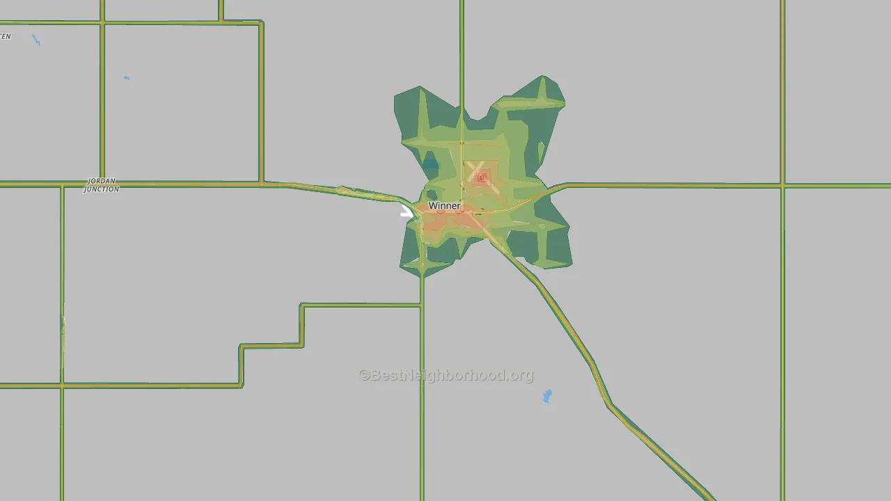 Winner, SD Map of Noise Levels in Winner