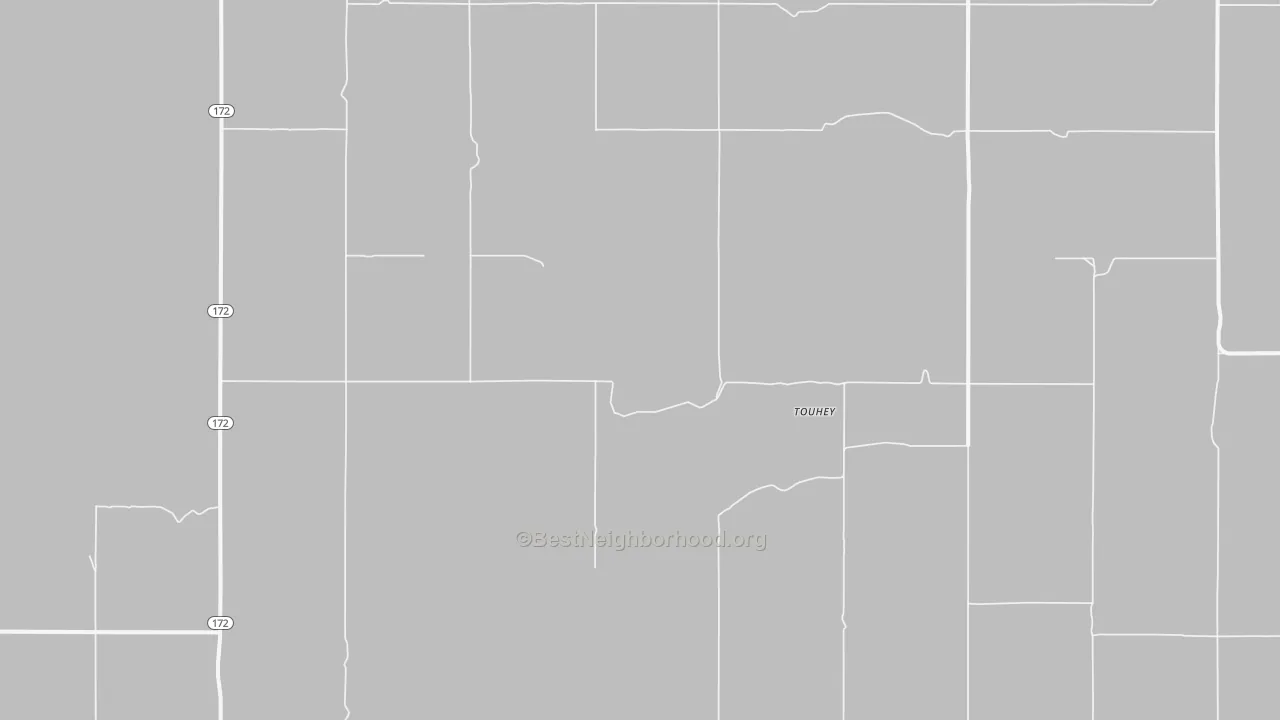 Withrow, WA Map of Noise Levels in Withrow