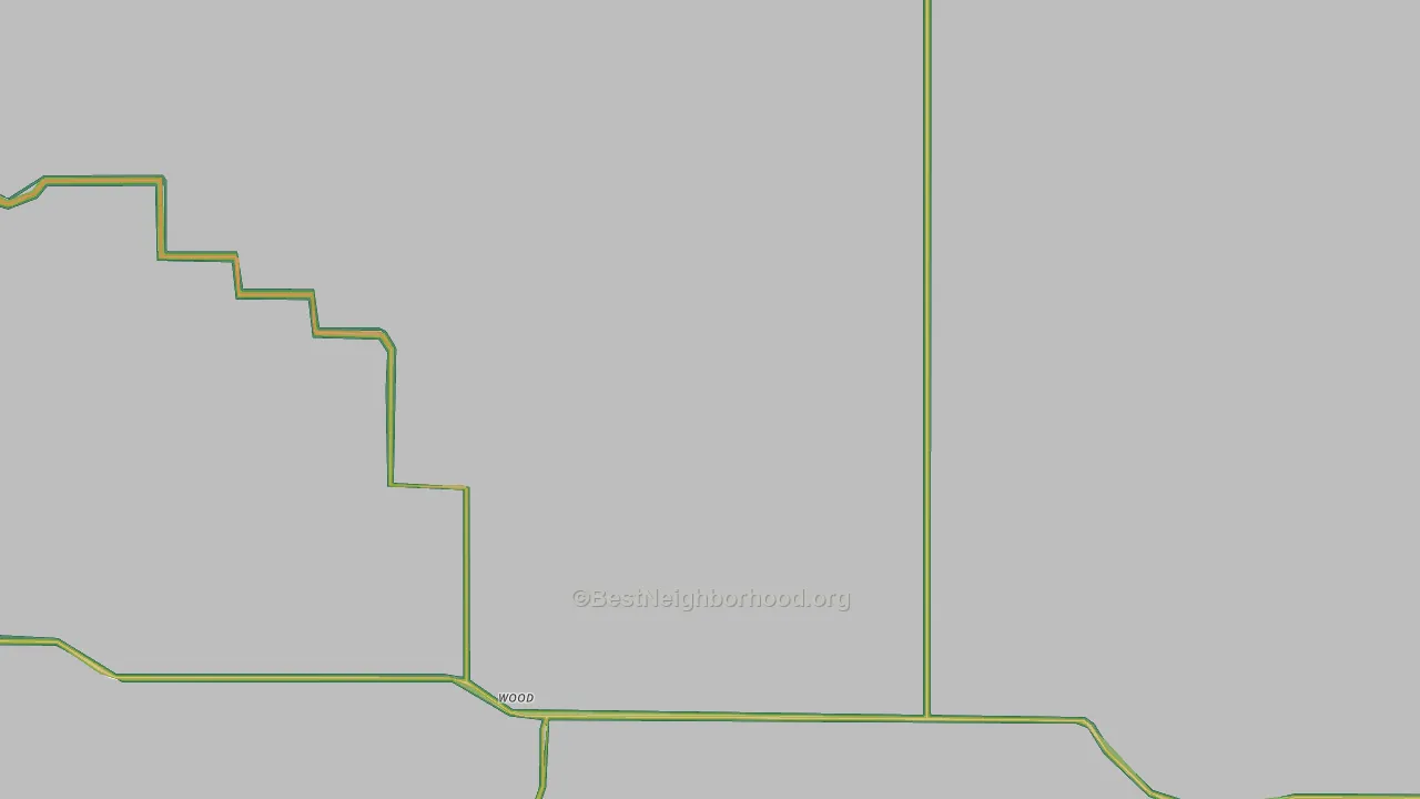 Wood, SD Map of Noise Levels in Wood