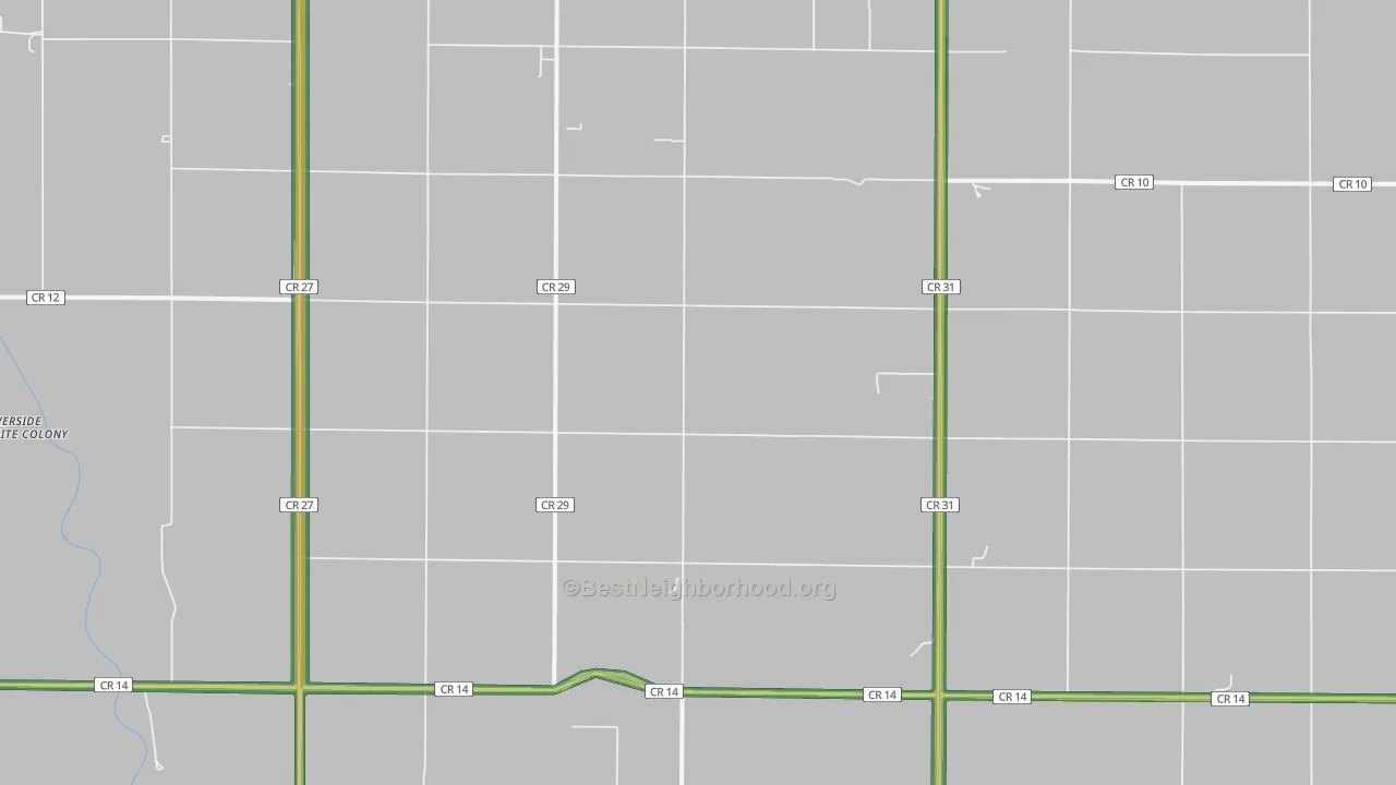 Yale, SD Map of Noise Levels in Yale