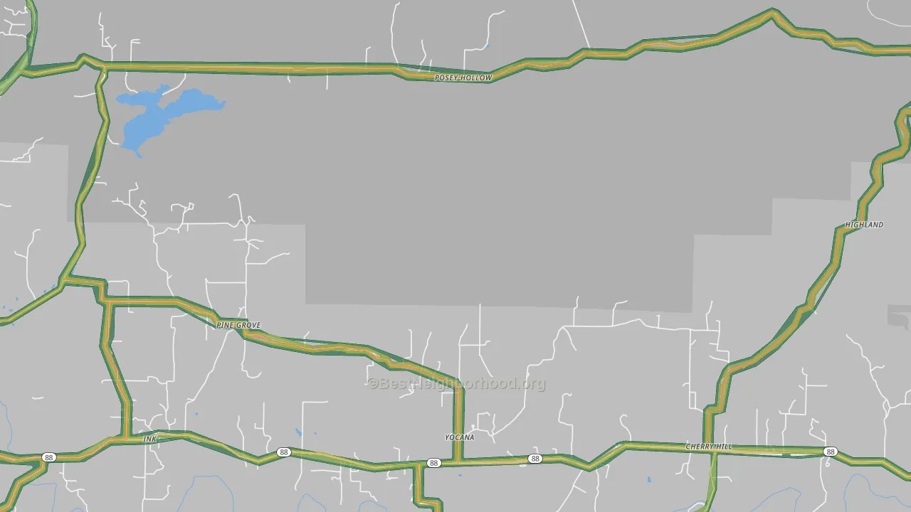 Yocana, AR Map of Noise Levels in Yocana