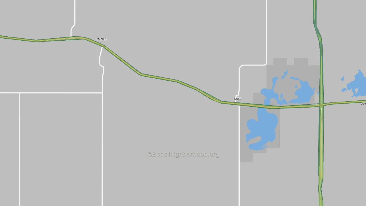 Zahl, ND Map of Noise Levels in Zahl