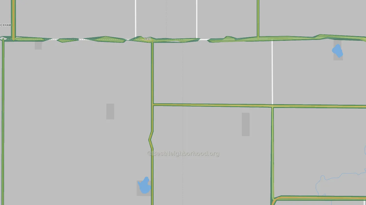 Zell, SD Map of Noise Levels in Zell