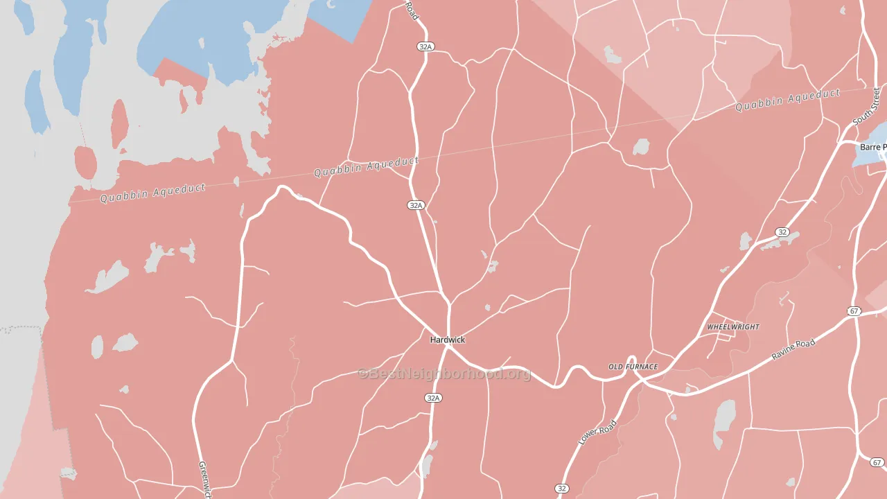 01037, MA block-group political-lean map