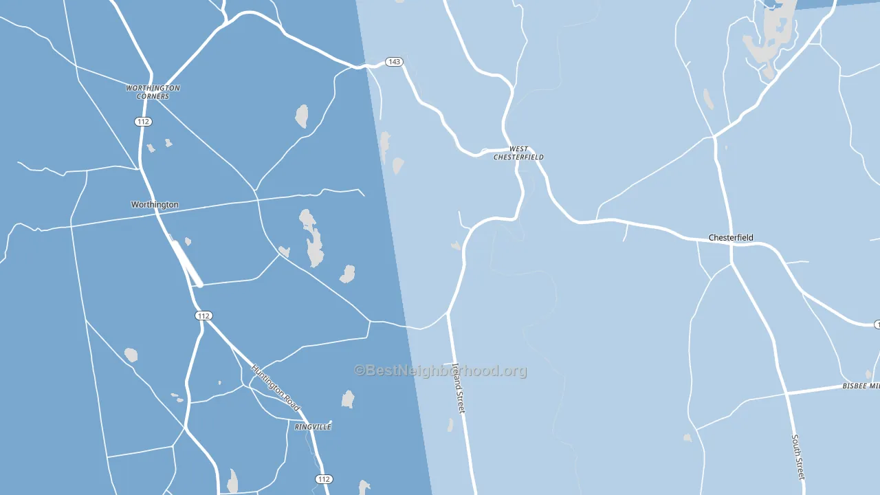 01084, MA block-group political-lean map