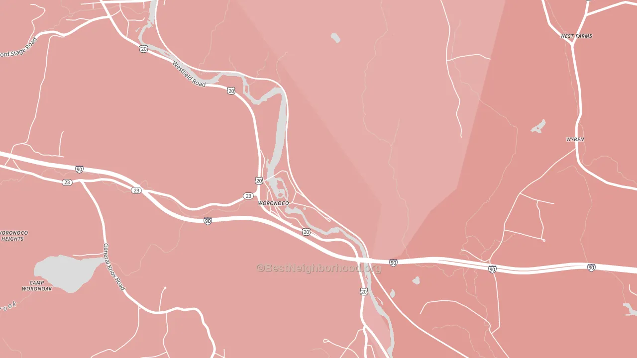 01097, MA block-group political-lean map