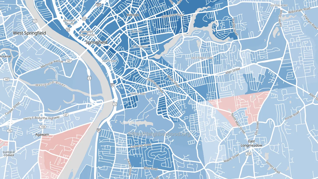01108, MA block-group political-lean map