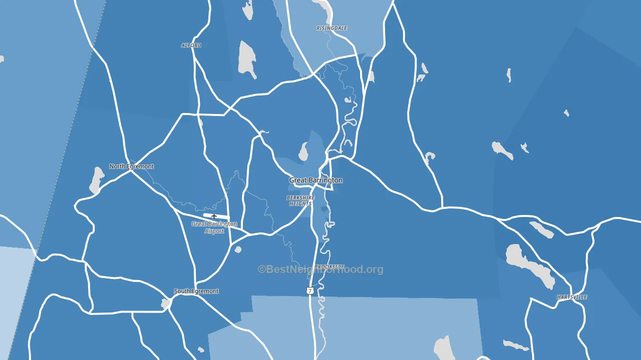 01230, MA block-group political-lean map