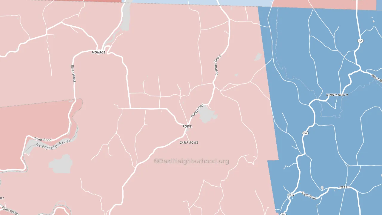 01367, MA block-group political-lean map